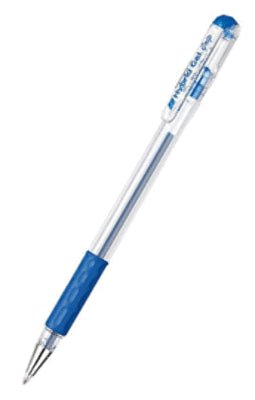 K116 Hybrid Gel Grip Roller Pen Blue - theartshop.com.au