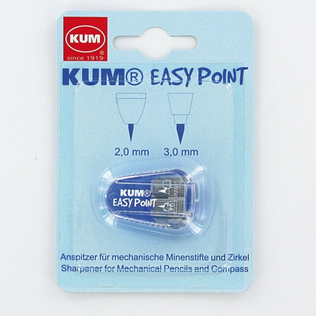 KUM EASY-POINT 2mm CLUTCH PENCIL SHARPENER - theartshop.com.au