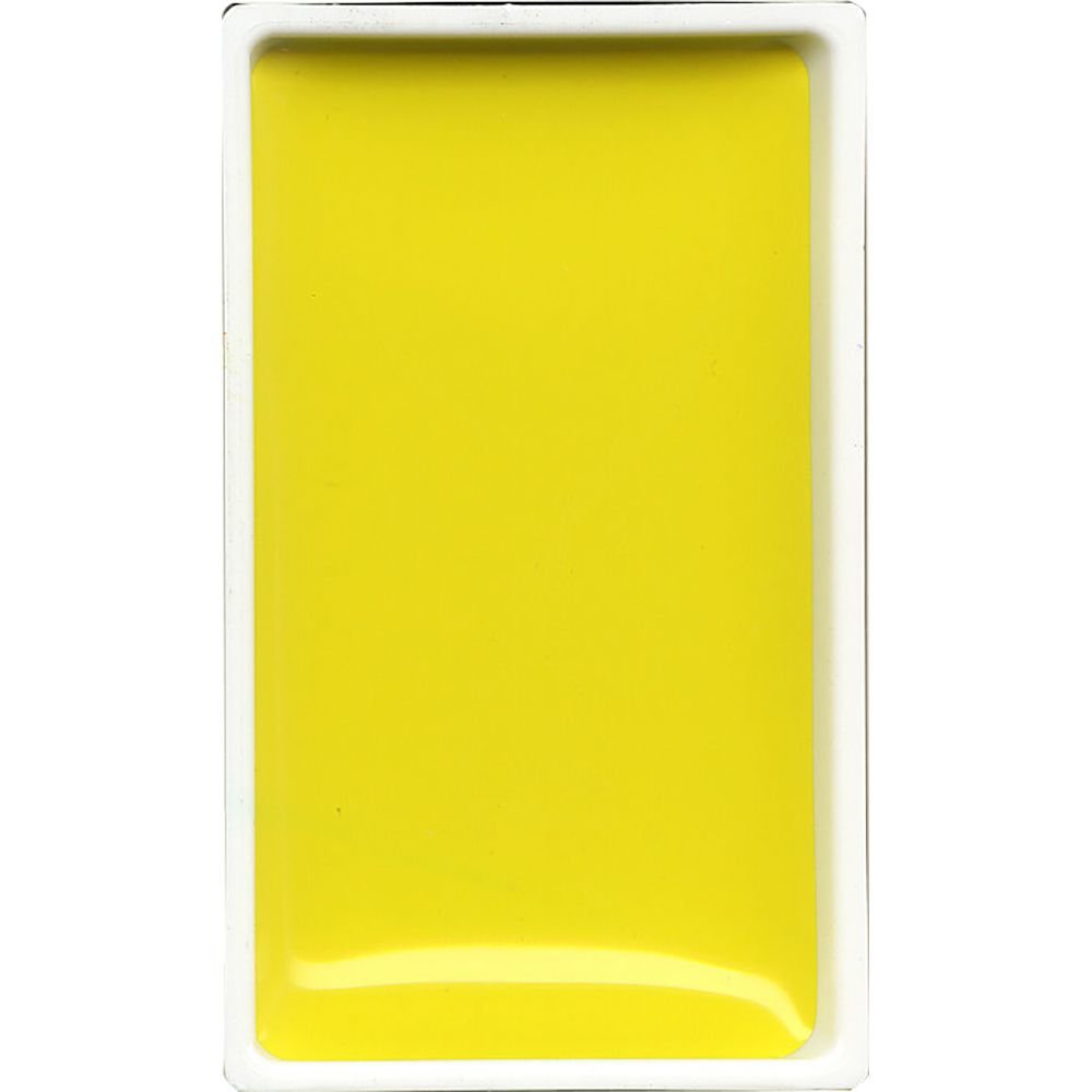 Kuretake Gansai Tambi Watercolour Pan Lemon Yellow - theartshop.com.au