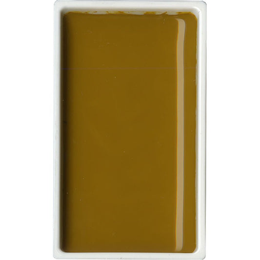 Kuretake Gansai Tambi Watercolour Pan Yellow Ochre - theartshop.com.au
