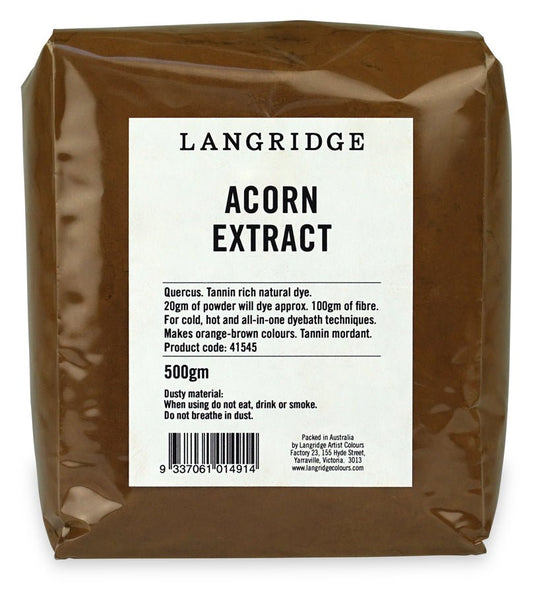 Langridge Acorn Extract 500gm - theartshop.com.au