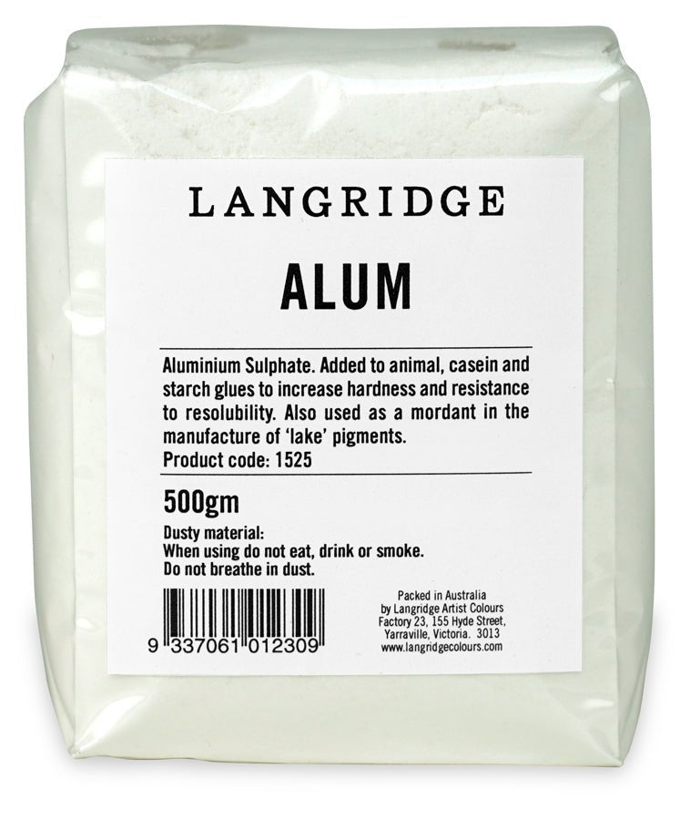 Langridge Alum 500gm - theartshop.com.au