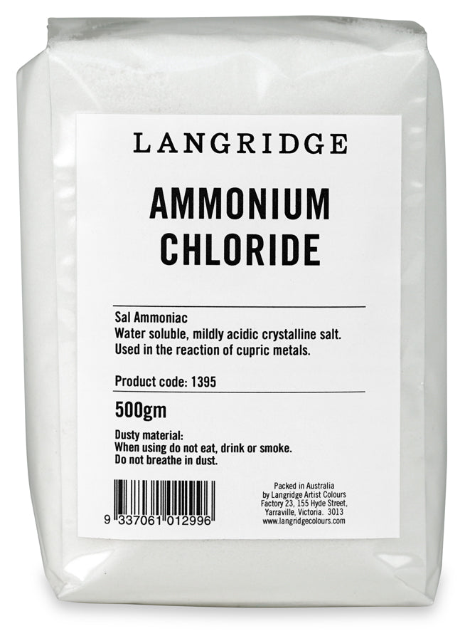Langridge Ammonium Chloride 500gm - theartshop.com.au