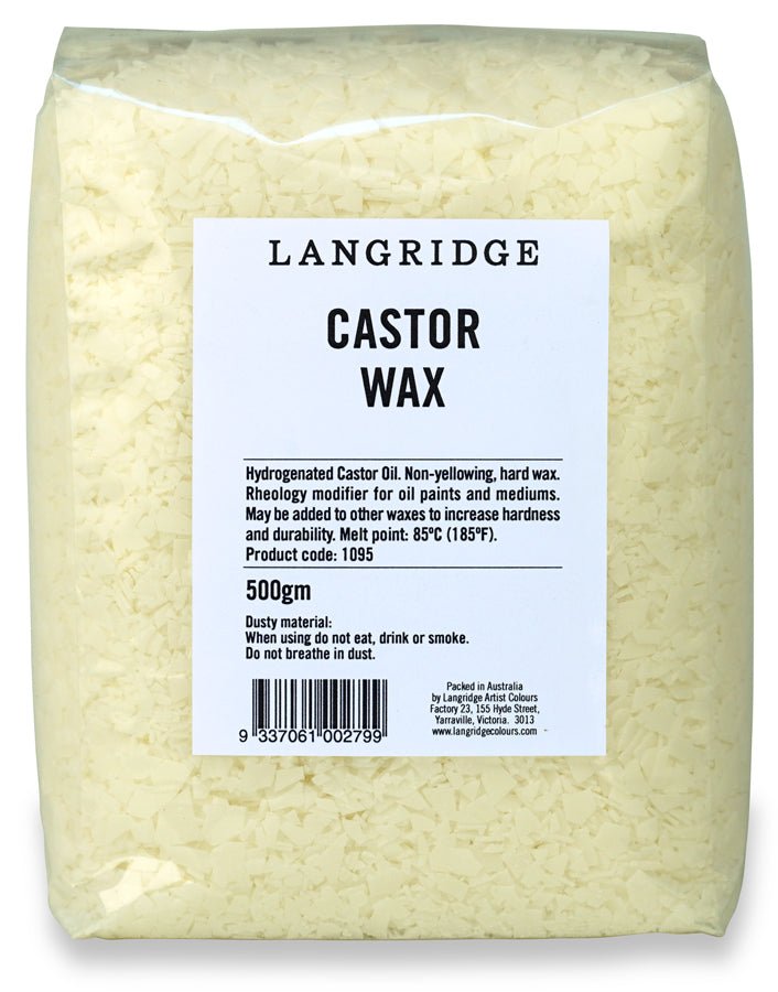 Langridge Castor Wax 500gm - theartshop.com.au