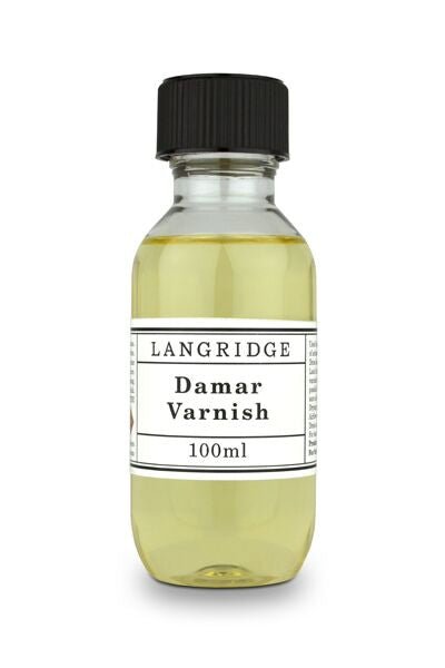 Langridge Damar Varnish 100ml - theartshop.com.au