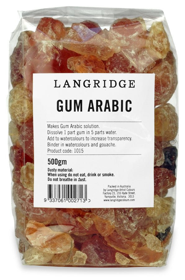 Langridge Gum Arabic 500gm - theartshop.com.au