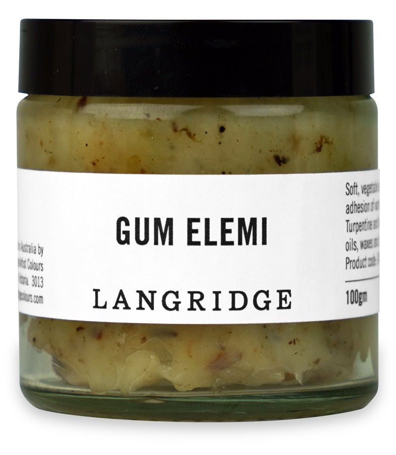 Langridge Gum Elemi 100gm - theartshop.com.au