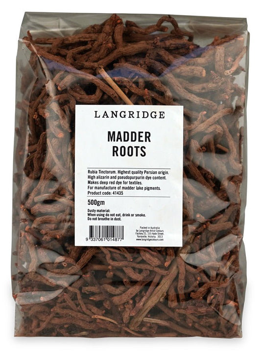 Langridge Madder Roots 500gm - theartshop.com.au