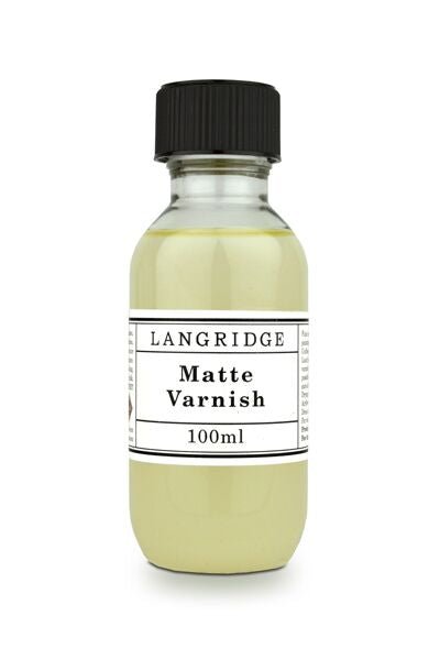 Langridge Matte Varnish 100ml - theartshop.com.au