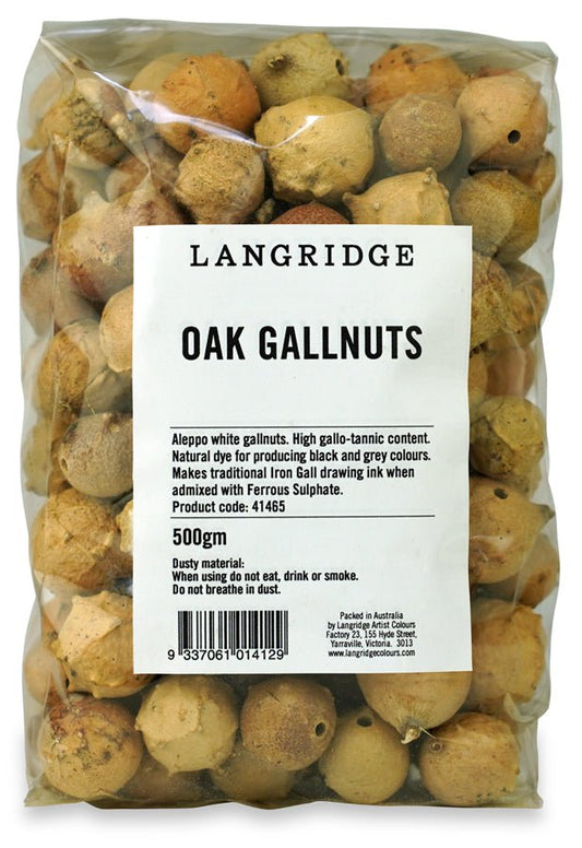Langridge Oak Gallnuts 500gm - theartshop.com.au