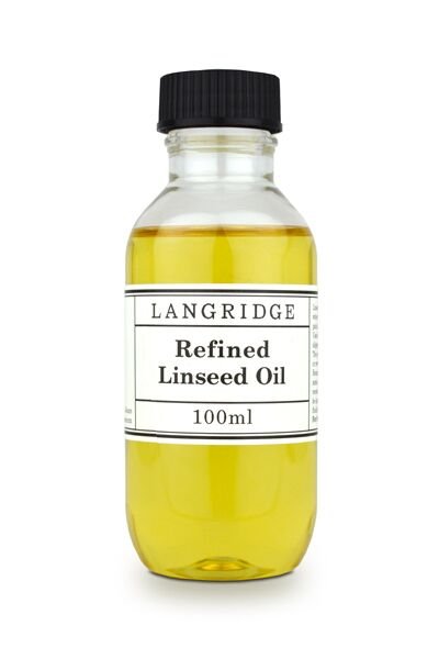 Langridge Refined Linseed Oil 100ml - theartshop.com.au