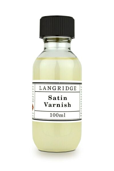 Langridge Satin Varnish 100ml - theartshop.com.au
