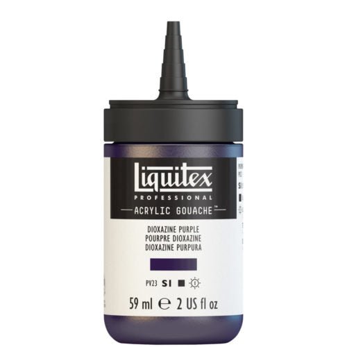 Liquitex Acrylic Gouache 59ml 186 Dioxazine Violet - theartshop.com.au