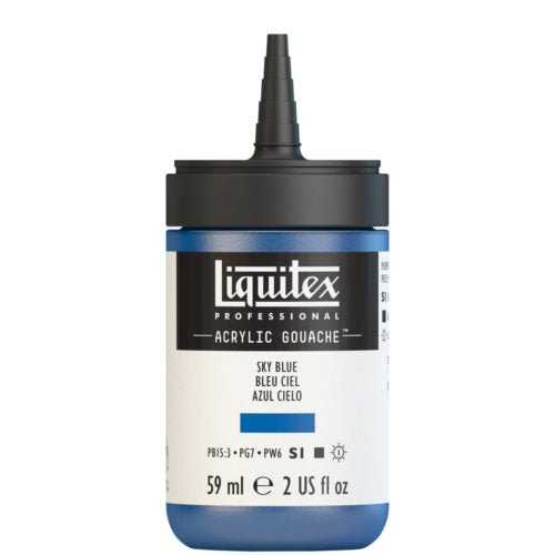 Liquitex Acrylic Gouache 59ml 279 Sky Blue - theartshop.com.au