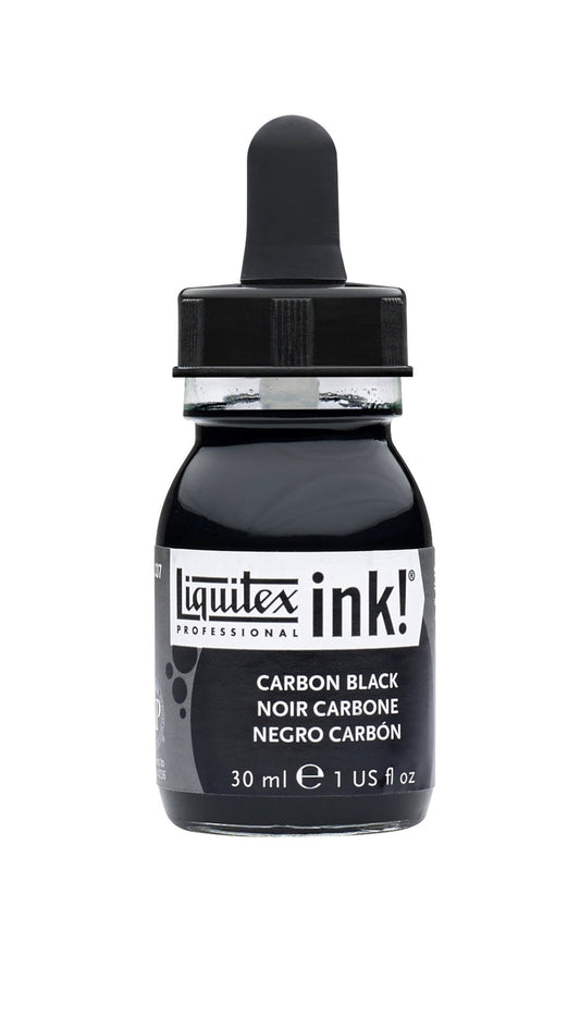Liquitex Acrylic Ink 30ml Carbon Black - theartshop.com.au