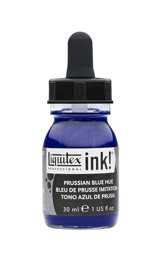 Liquitex Acrylic Ink 30ml Prussian Blue Hue - theartshop.com.au