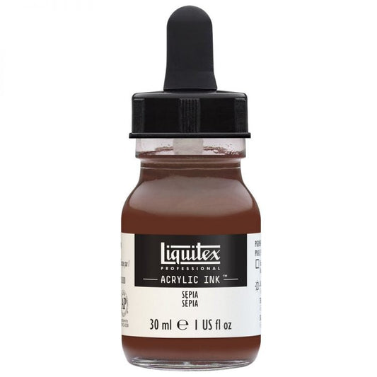 Liquitex Acrylic Ink 30ml Sepia - theartshop.com.au