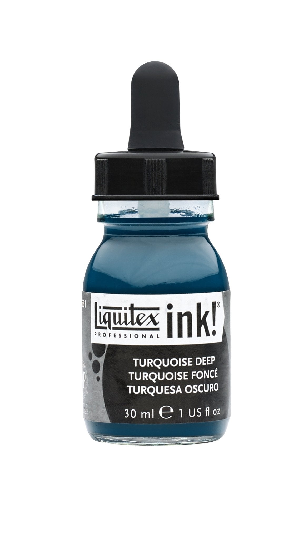 Liquitex Acrylic Ink 30ml Turquoise Deep - theartshop.com.au