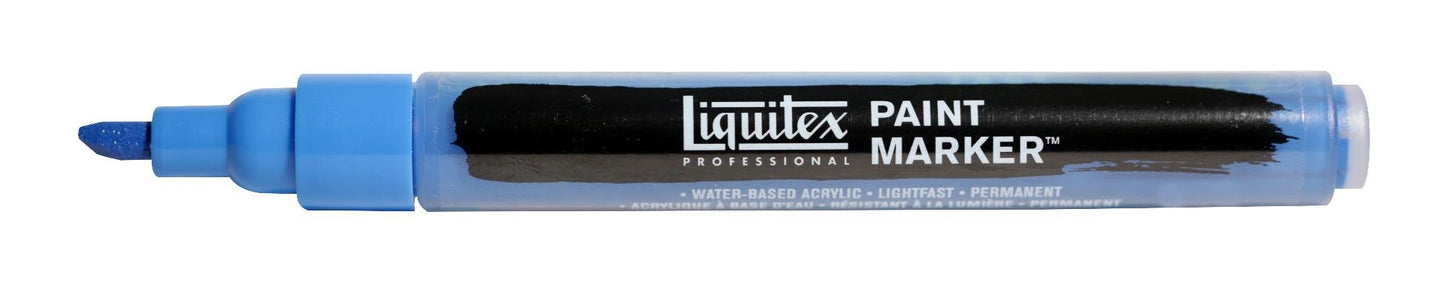 Liquitex Acrylic Paint Marker Fine Cerulean Blue Hue - theartshop.com.au