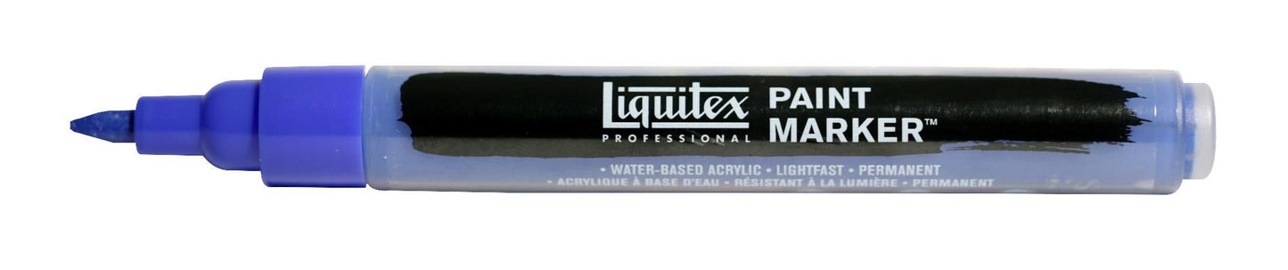 Liquitex Acrylic Paint Marker Fine Cobalt Blue Hue - theartshop.com.au