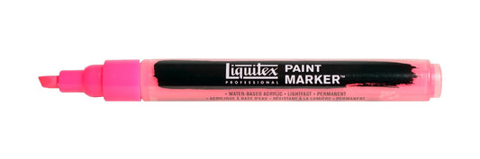 Liquitex Acrylic Paint Marker Fine Fluorescent Pink - theartshop.com.au