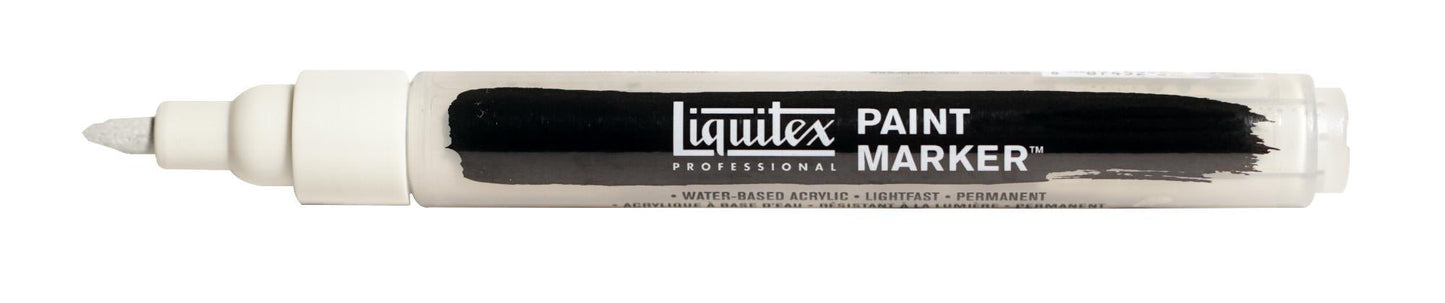 Liquitex Acrylic Paint Marker Fine Neutral Gray 8 - theartshop.com.au