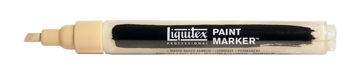 Liquitex Acrylic Paint Marker Fine Unbleached Titanium - theartshop.com.au