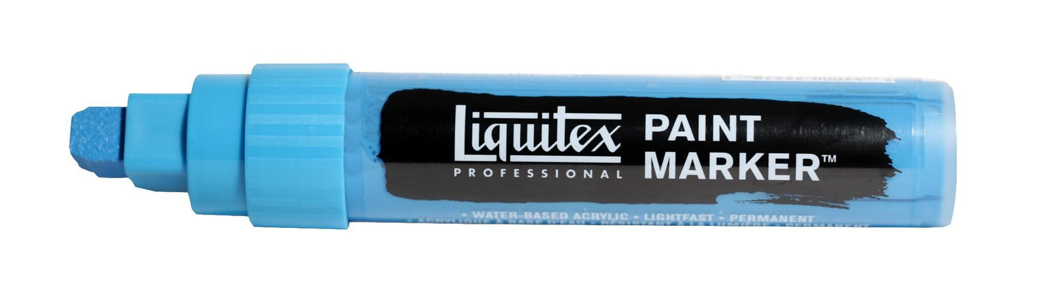 Liquitex Acrylic Paint Marker Wide Brilliant Blue - theartshop.com.au