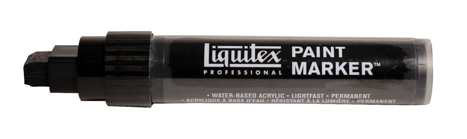 Liquitex Acrylic Paint Marker Wide Carbon Black - theartshop.com.au