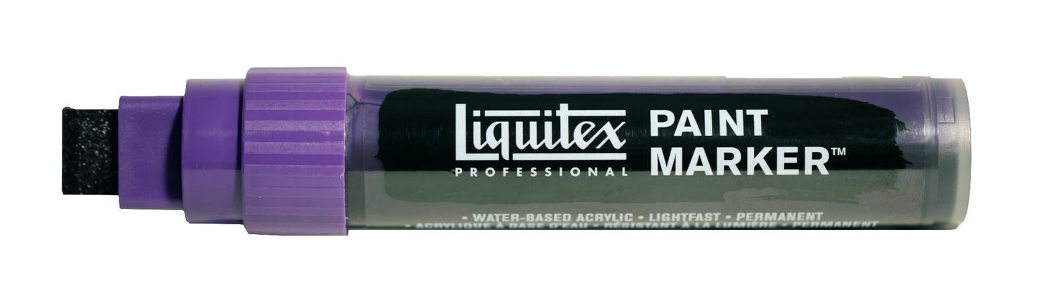 Liquitex Acrylic Paint Marker Wide Dioxazine Purple - theartshop.com.au