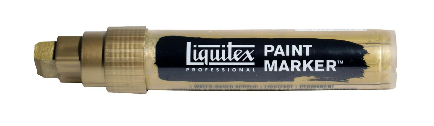 Liquitex Acrylic Paint Marker Wide Iridescent Antique Gold - theartshop.com.au