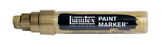 Liquitex Acrylic Paint Marker Wide Iridescent Antique Gold - theartshop.com.au