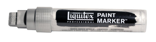 Liquitex Acrylic Paint Marker Wide Iridescent Rich Silver - theartshop.com.au