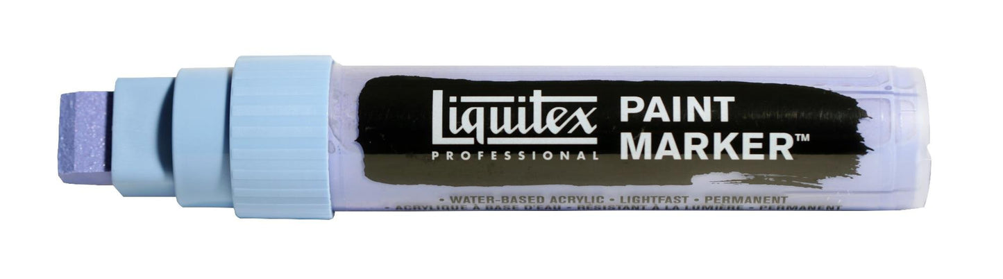 Liquitex Acrylic Paint Marker Wide Light Blue Violet - theartshop.com.au