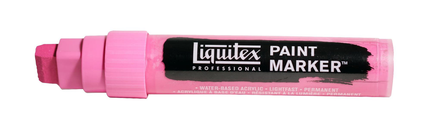 Liquitex Acrylic Paint Marker Wide Medium Magenta - theartshop.com.au