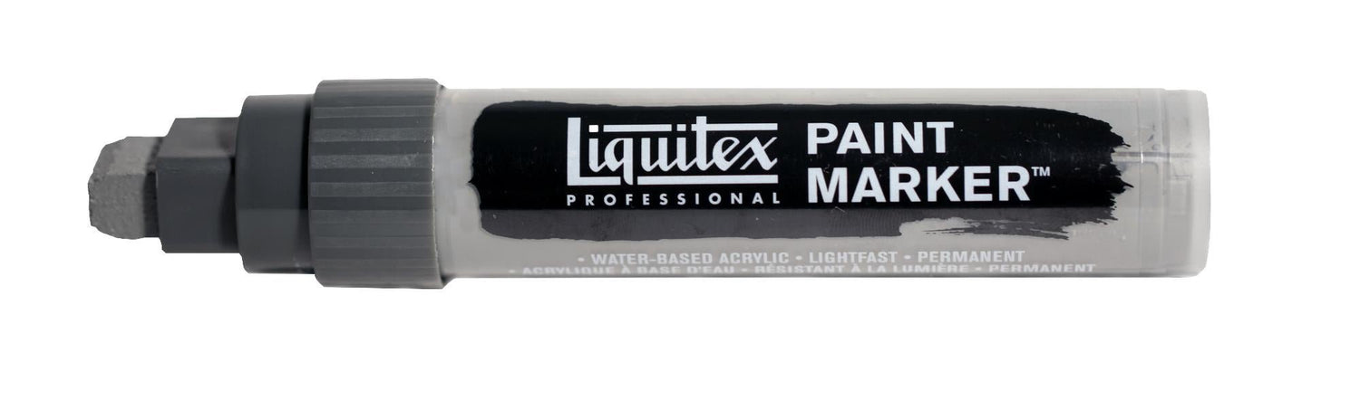 Liquitex Acrylic Paint Marker Wide Neutral Gray 5 - theartshop.com.au