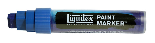 Liquitex Acrylic Paint Marker Wide Phthalo Blue Green Shade - theartshop.com.au