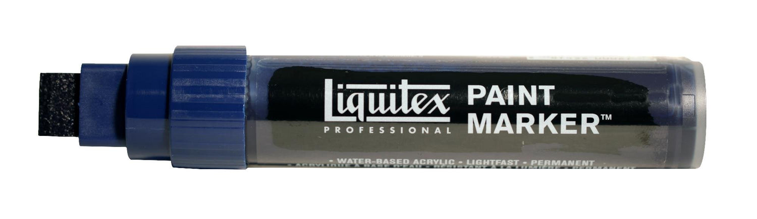 Liquitex Acrylic Paint Marker Wide Prussian Blue Hue - theartshop.com.au