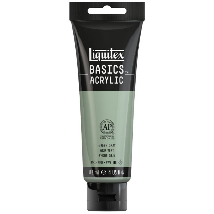 Liquitex Basics 118ml Green Gray - theartshop.com.au