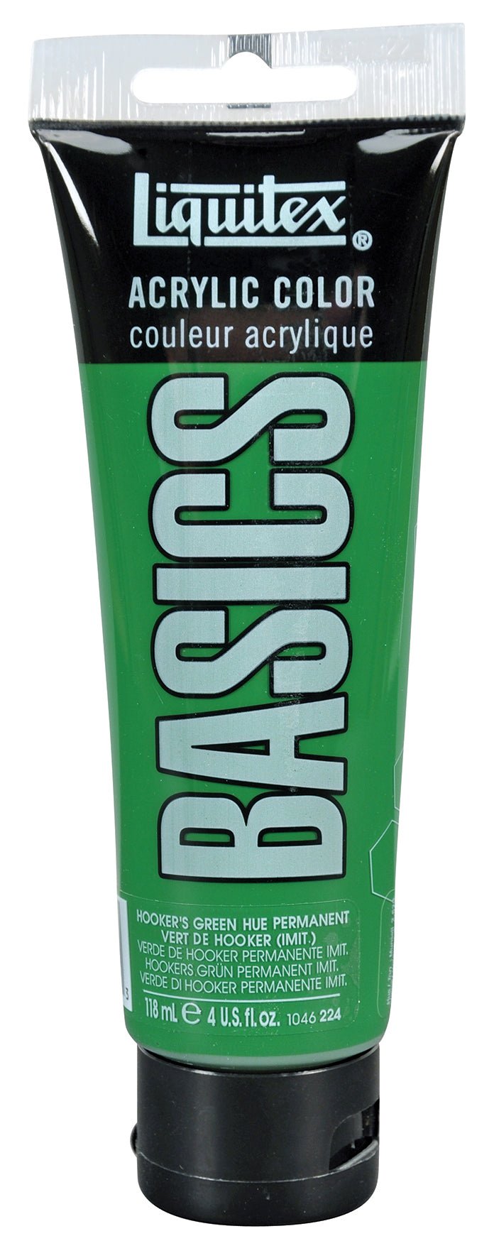 Liquitex Basics 118ml Hooker's Green Hue Permanent - theartshop.com.au