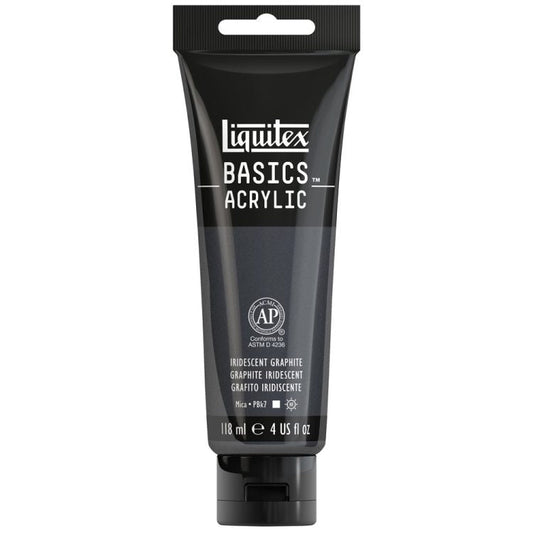 Liquitex Basics 118ml Iridescent Graphite - theartshop.com.au
