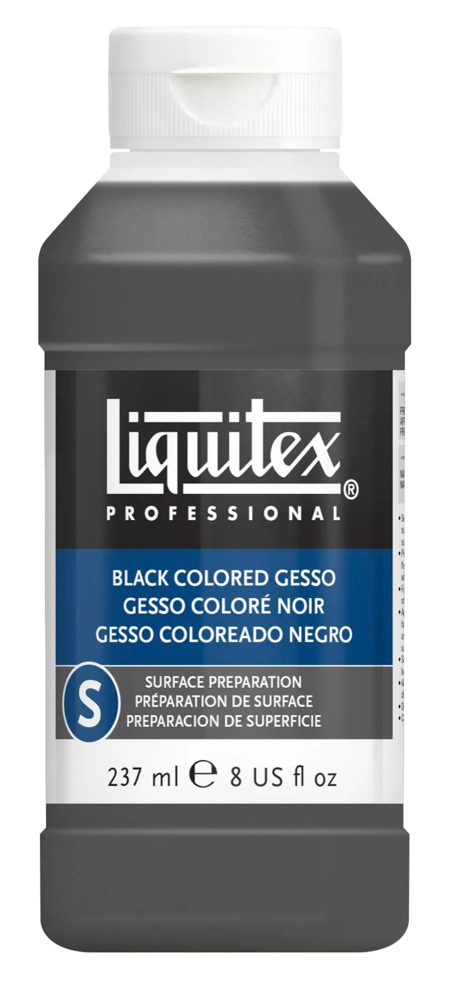 Liquitex Black Gesso 237ml - theartshop.com.au