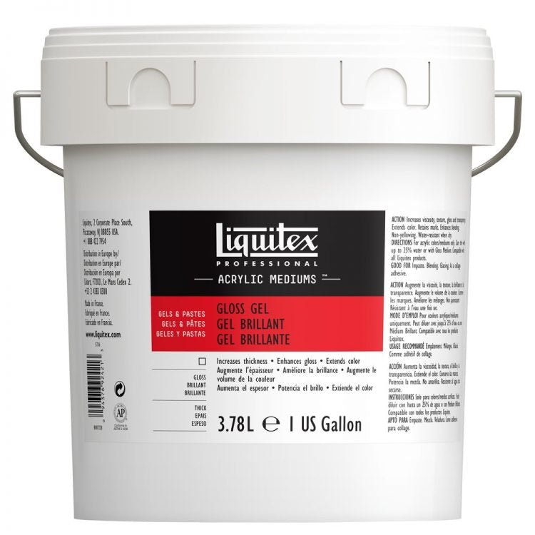 Liquitex Gloss Gel 3.78L - theartshop.com.au