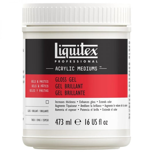 Liquitex Gloss Gel 473ml - theartshop.com.au