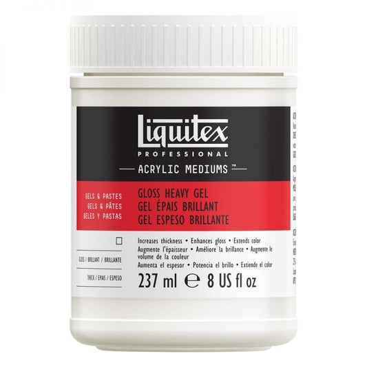 Liquitex Gloss Heavy Gel 237ml - theartshop.com.au