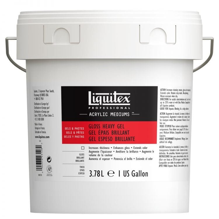 Liquitex Gloss Heavy Gel 3.78L - theartshop.com.au