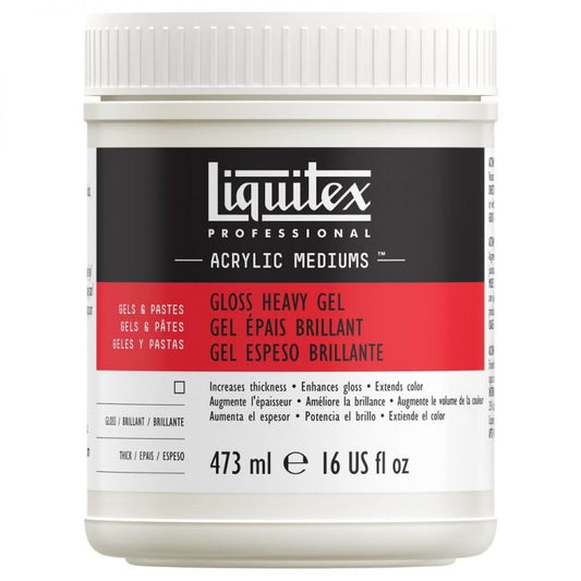 Liquitex Gloss Heavy Gel 473ml - theartshop.com.au