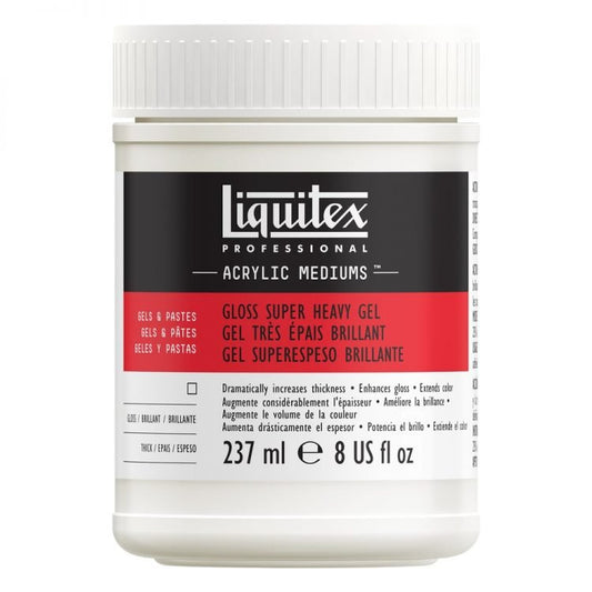 Liquitex Gloss Super Heavy Gel 237ml - theartshop.com.au