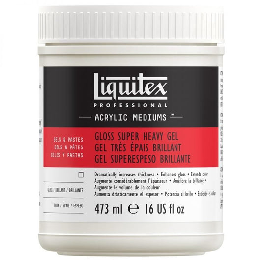 Liquitex Gloss Super Heavy Gel 473ml - theartshop.com.au