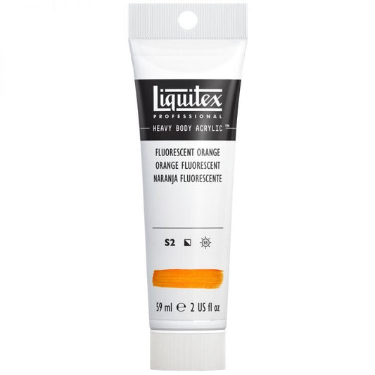 Liquitex Heavy Body 59ml Fluorescent Orange - theartshop.com.au